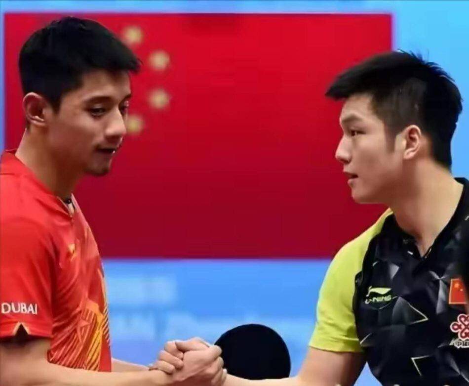 中国队碾压波兰队，张继科点燃赛场